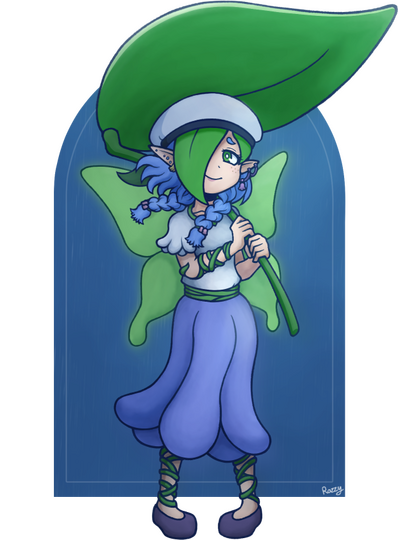 Bluabell Key Art by razzyberii