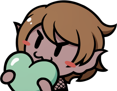 Sel DeMer by razzyberii Sel DeMer Heart Emote