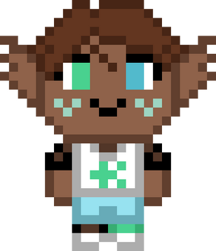 Sel DeMer by Estell Reccel Pixel art of Sel DeMer