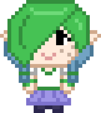 Bluabell by Estell Reccel Pixel art of Bluabell