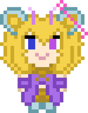 Estell Reccel by Estell Reccel Pixel art of Estell Reccel